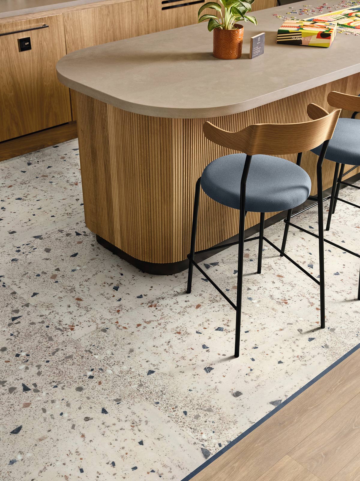 Como: Beautifully designed LVT stone flooring from the Amtico